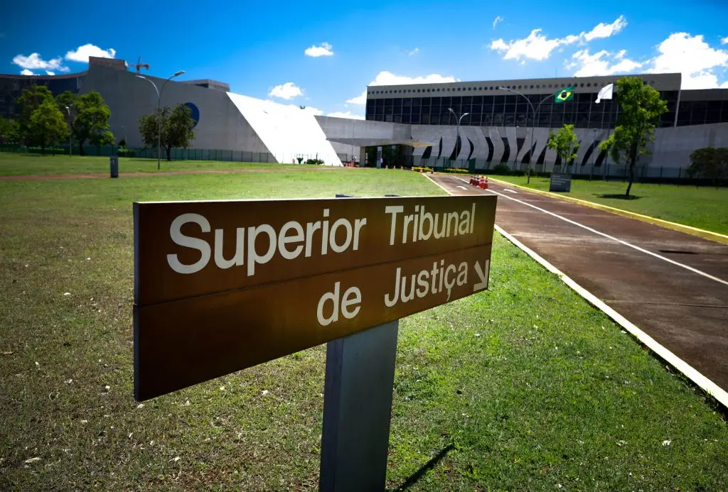 Fachada do Superior Tribunal de Justiça em Brasília