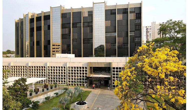 Fachada do Tribunal de Justiça do Estado de Goiás