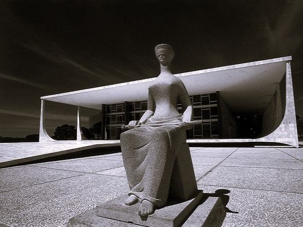 Edifício do Supremo Tribunal Federal em Brasília