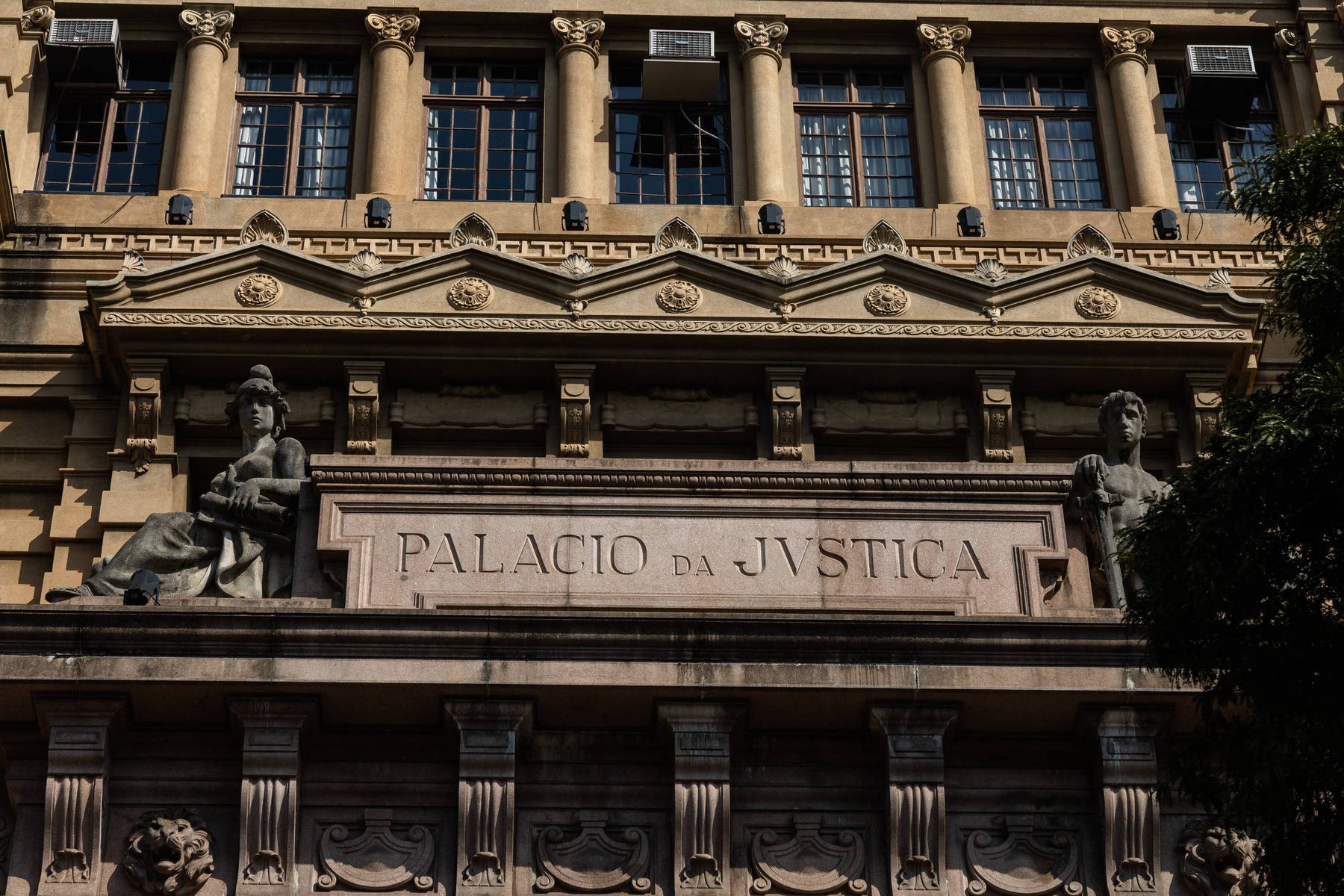 Fachada do Palácio da Justiça, sede do Tribunal de Justiça de São Paulo